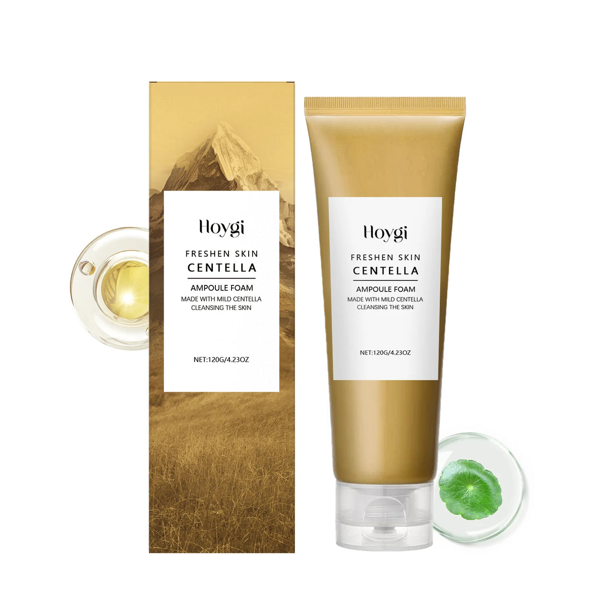 Hoygi – Mousse Nettoyante Centella Ampoule (120g)