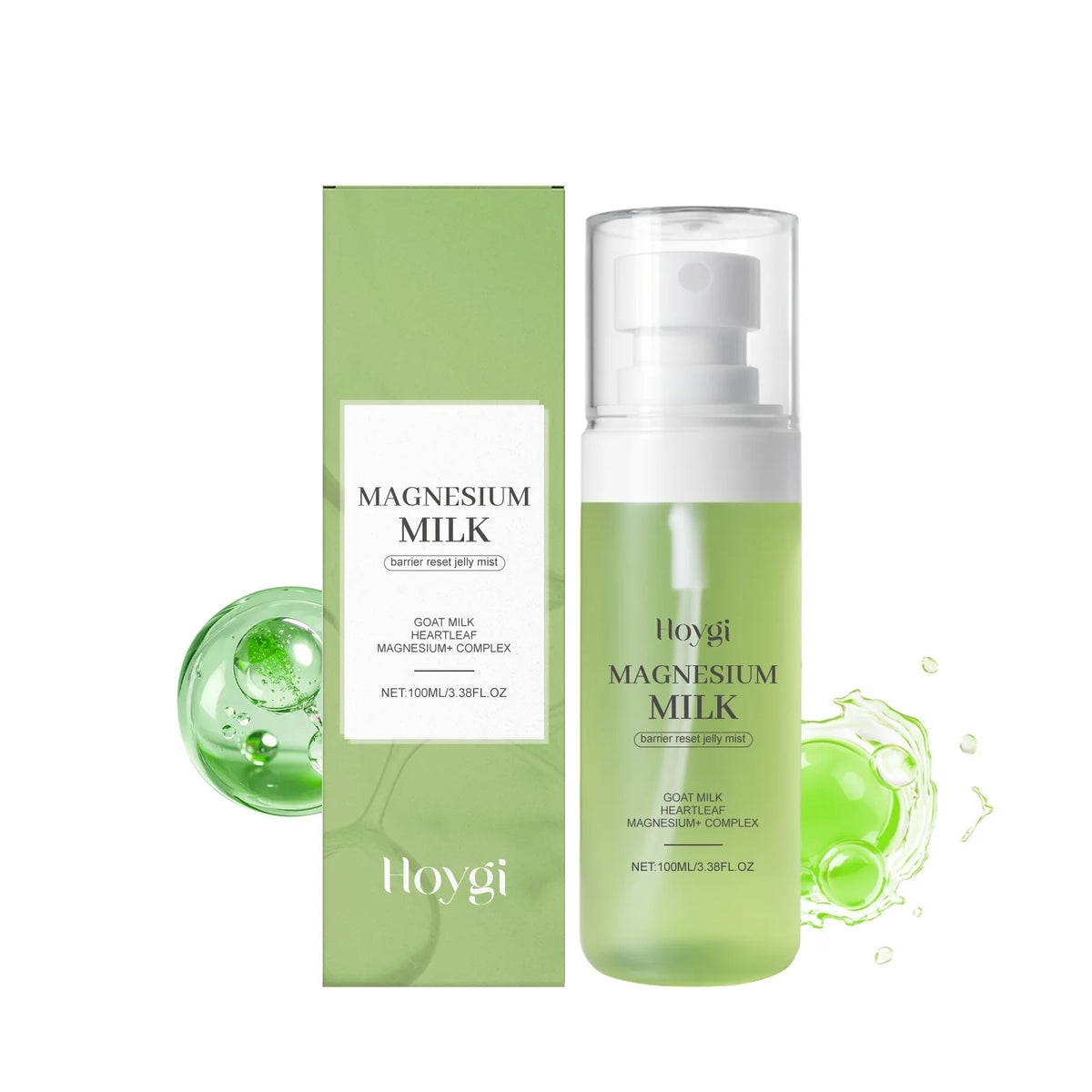Hoygi – Brume au Lait de Magnésium | Apaisante & Hydratante pour Peaux Sensibles