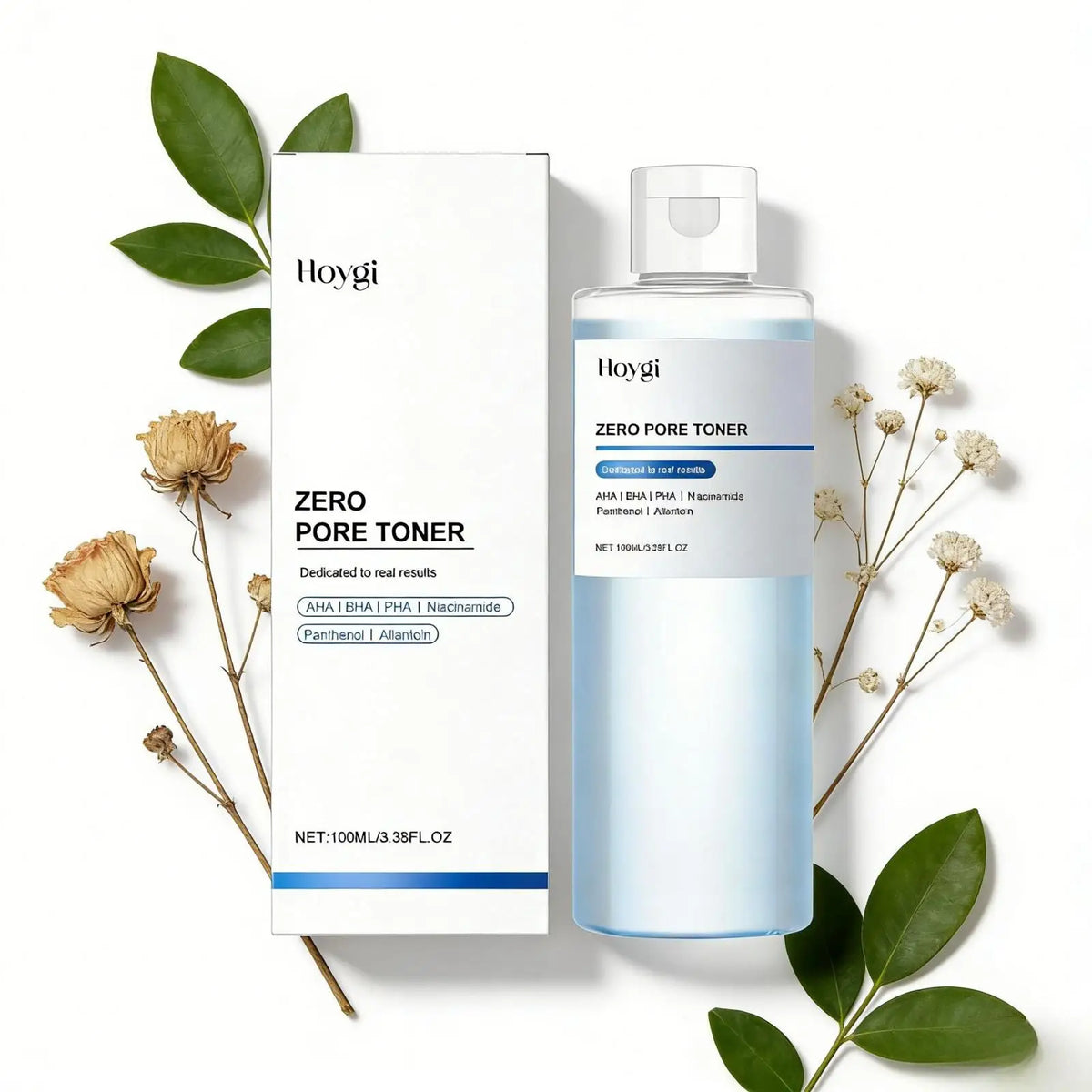 Hoygi – Zero Pore Toner AHA/BHA/PHA | Resserrant de Pores & Éclat 100ml