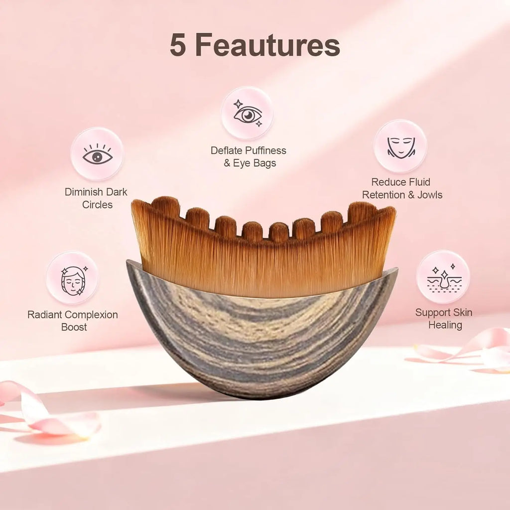 Sculpteur Visage Lymphatique – Dégonflez, Liftez & Rayonnez en 5 Min
