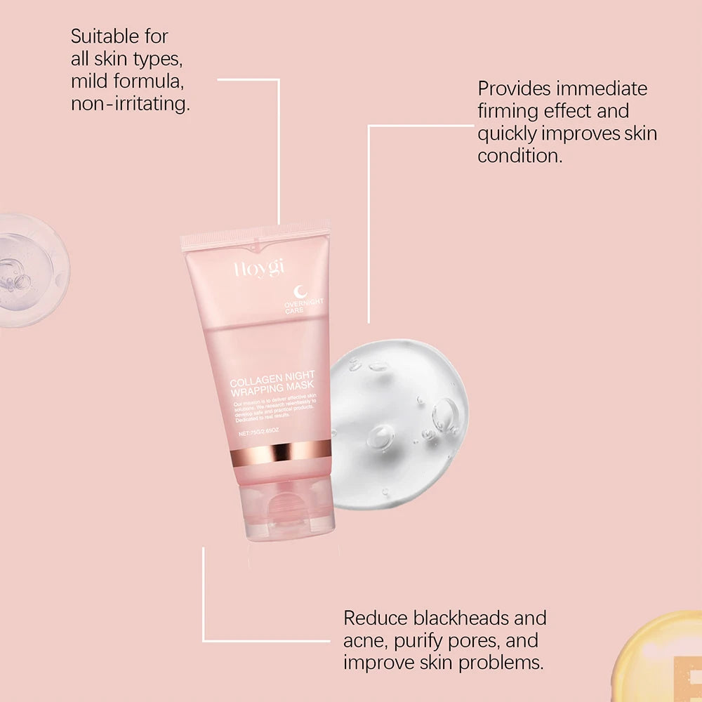 Masque Nuit Collagène – Réveil Peau Neuve