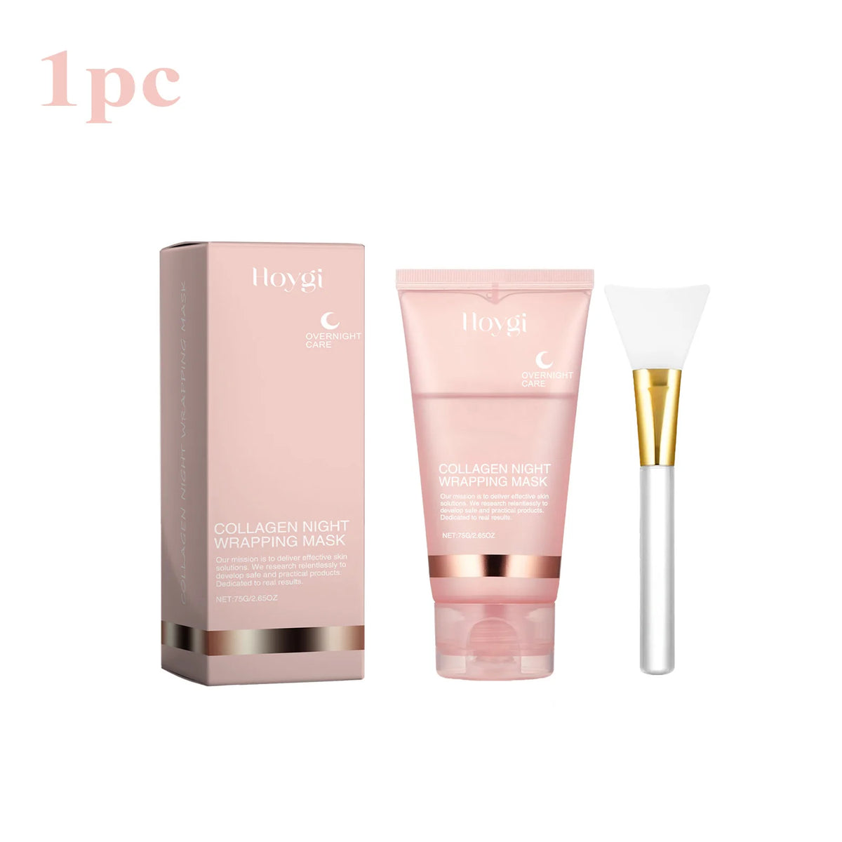 Hoygi Collagen Night Wrapping Mask — Soin Nuit Hydratant & Régénérant