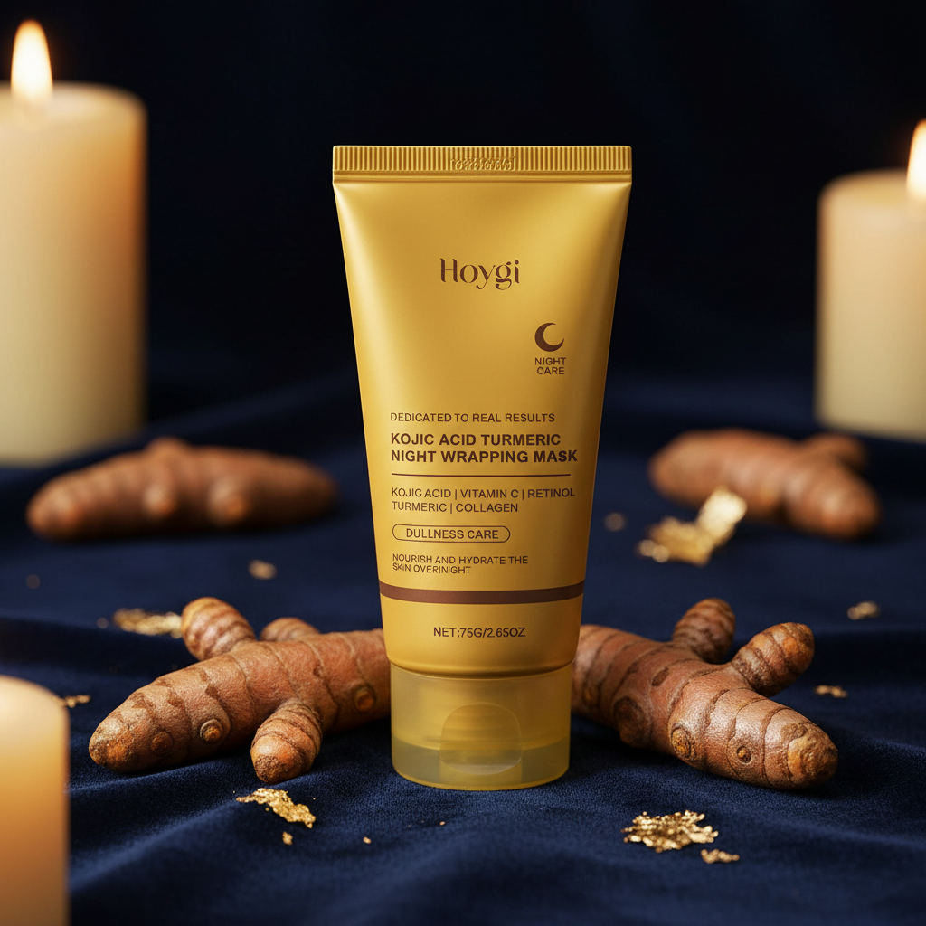 Hoygi Night Mask – Fond luxe doré